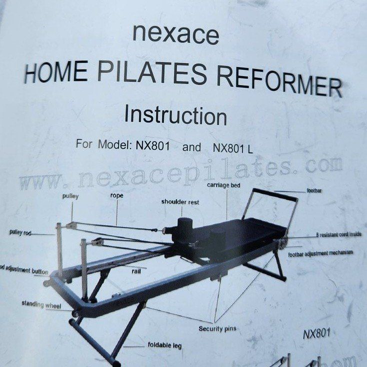 brand new home pilates reformer