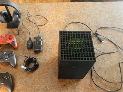 Microsoft Xbox Series X 802gbConsole Bundle with 3 Controllers, Headset & Charging Station