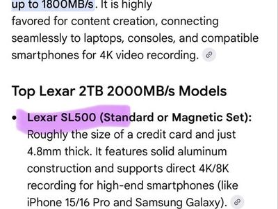 2tb sl500 2000mbs Lexar portable ssd