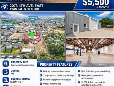 Large commercial Warehouse/Manufacturing