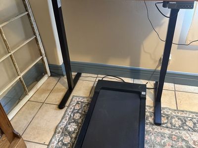 Standing desk + Walking pad