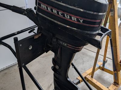 1971 Mercury 7.5 hp outboard