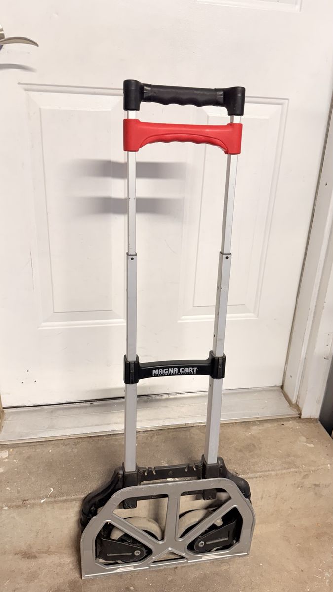 Magna Cart Personal Hand Truck Folding Dolly Cart 150lb Capacity Compact & Portable
