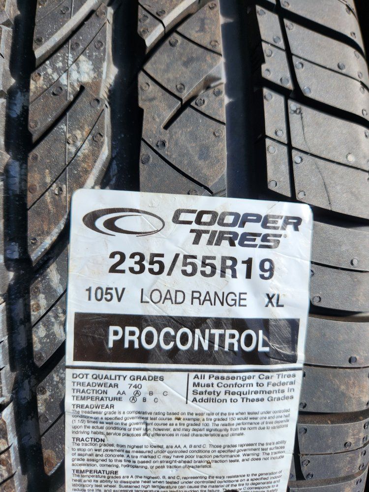235/55r19 cooper procontrol 