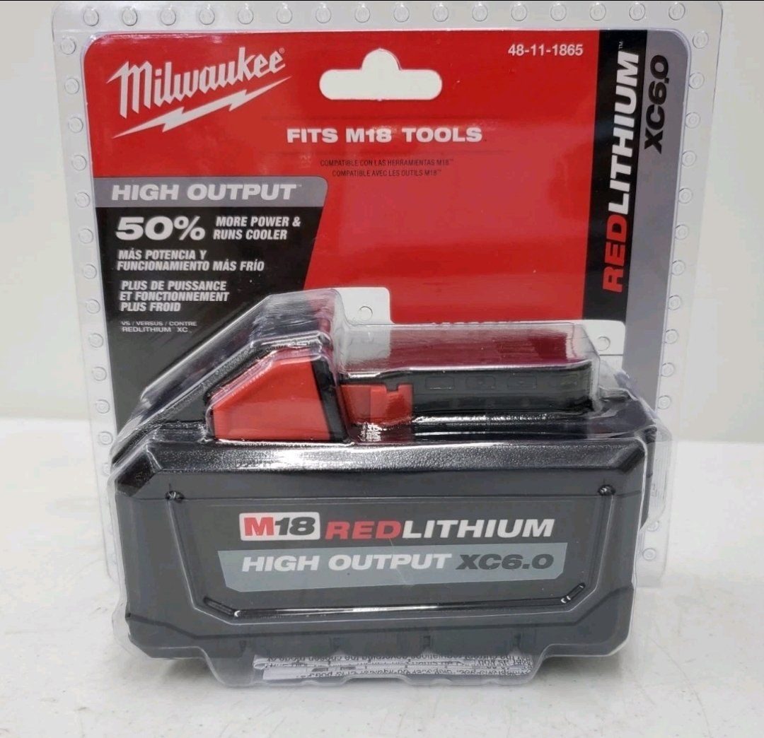 Milwaukee m18 high output 6.0 NEW UNOPENED