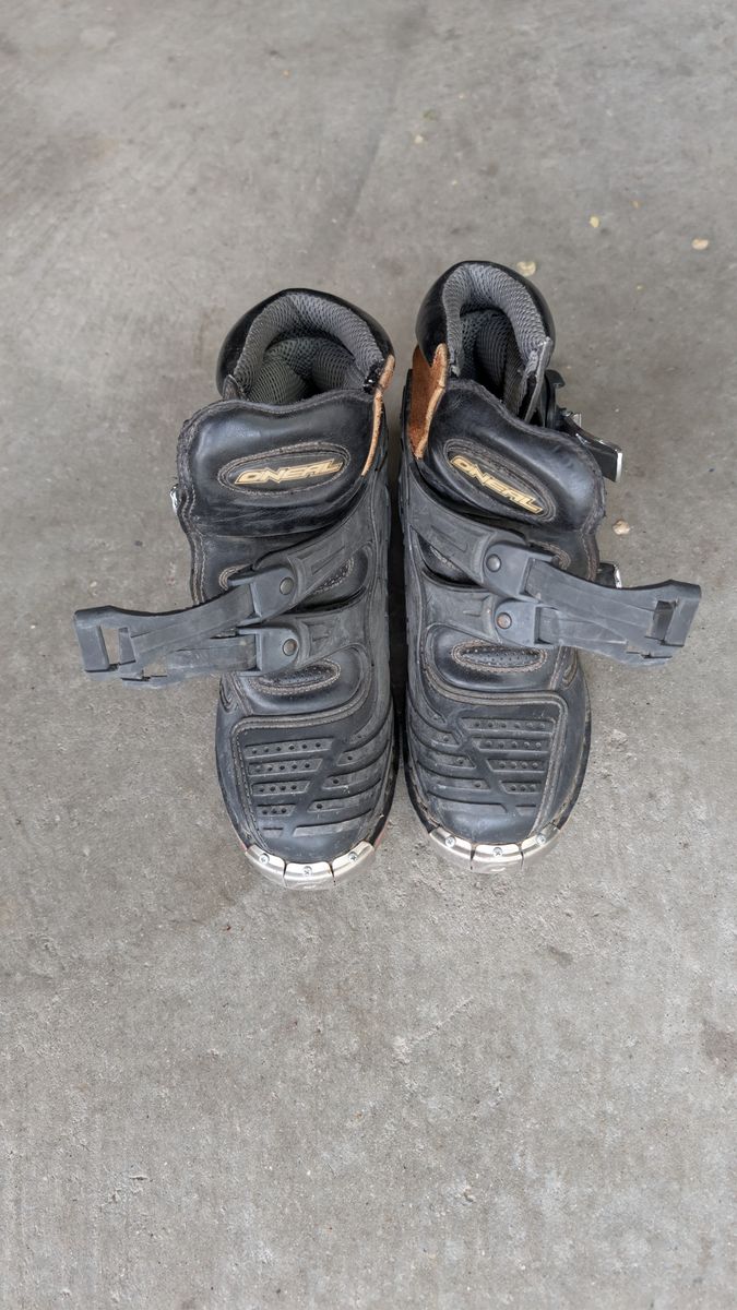 Kids Motorcycle Boots - Size 6