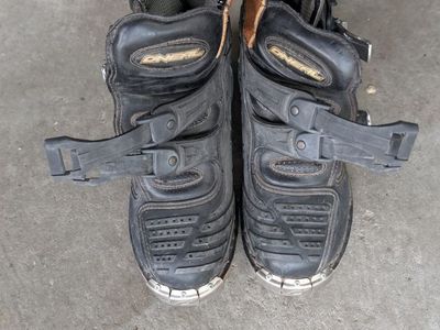 Kids Motorcycle Boots - Size 6