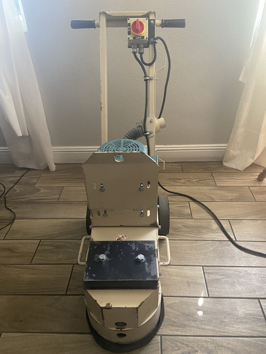 Edco walk behind Single Disc Concrete Floor Grinder 