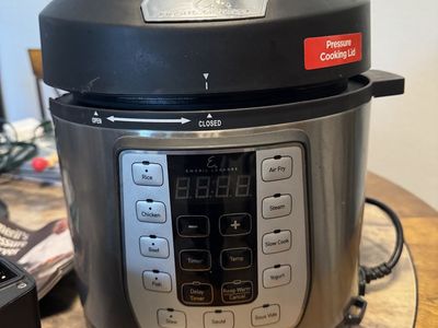 Emeril Lagasse Pressure Air Fryer 6qt Multi-Cooker Stainless Steel