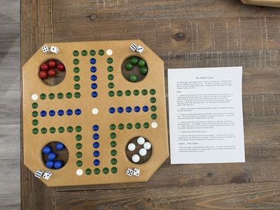 Marble Board Game Aggravation