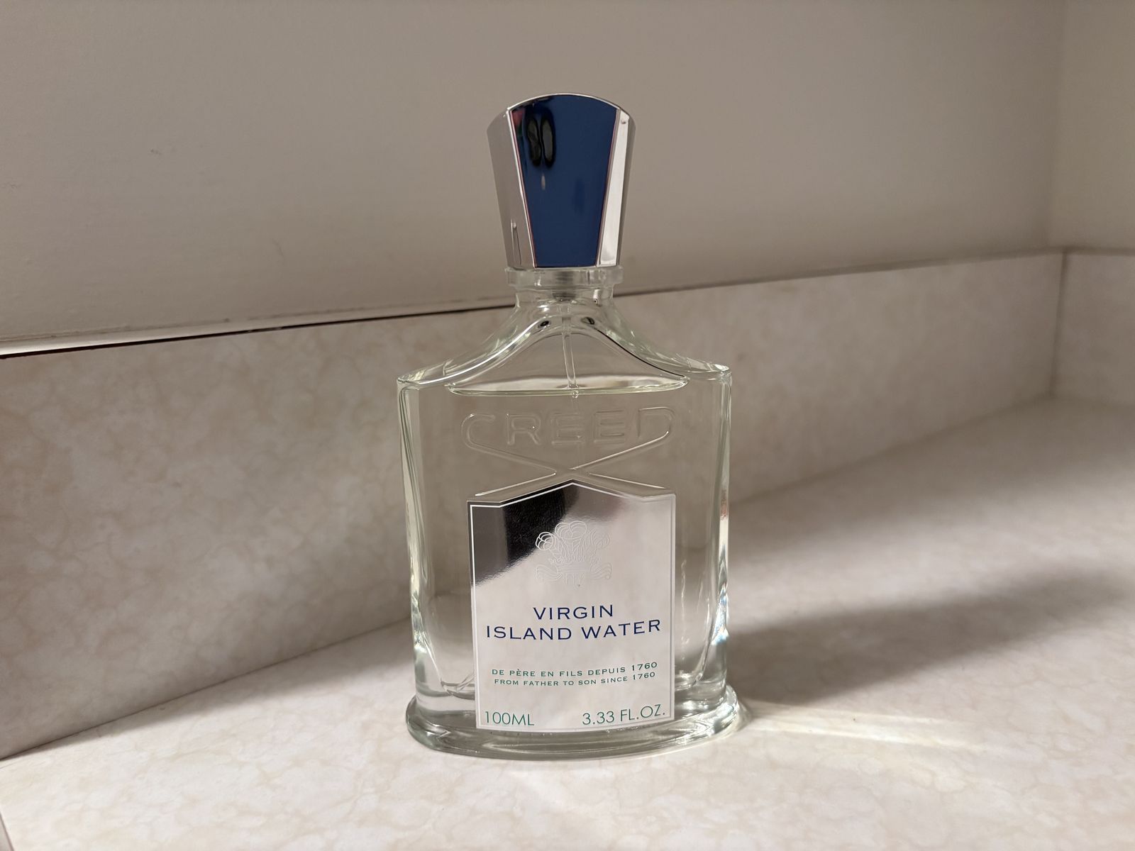 Brand New Creed Virgin Island Water 100ml