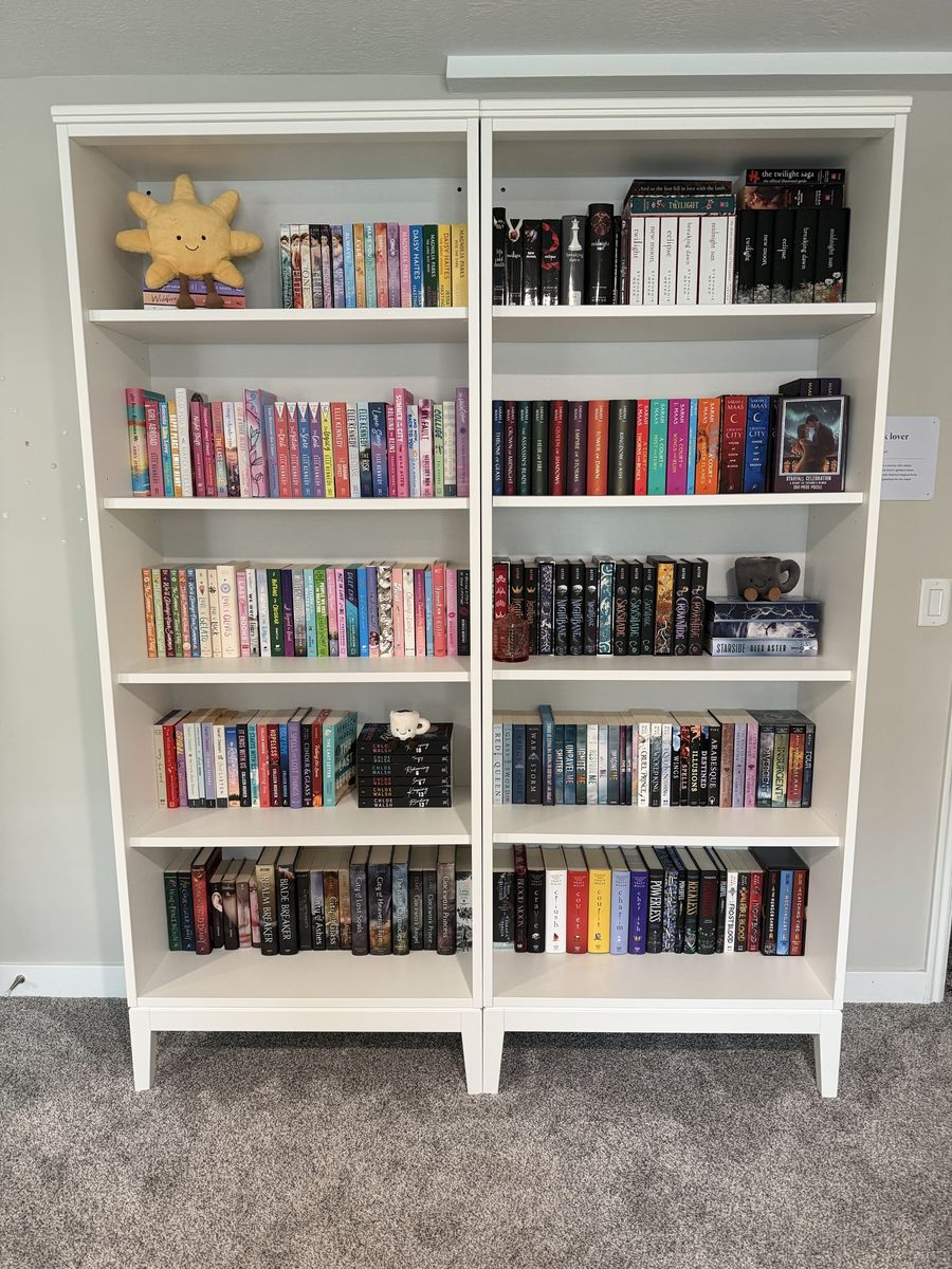IKEA bookshelves