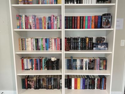 IKEA bookshelves