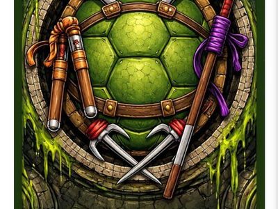 MTG Sleeves, TMNT Card Sleeves MTG&TCG, Compatible with Magic the Gathering
(66mm x 92mm)103ct Standard Size S