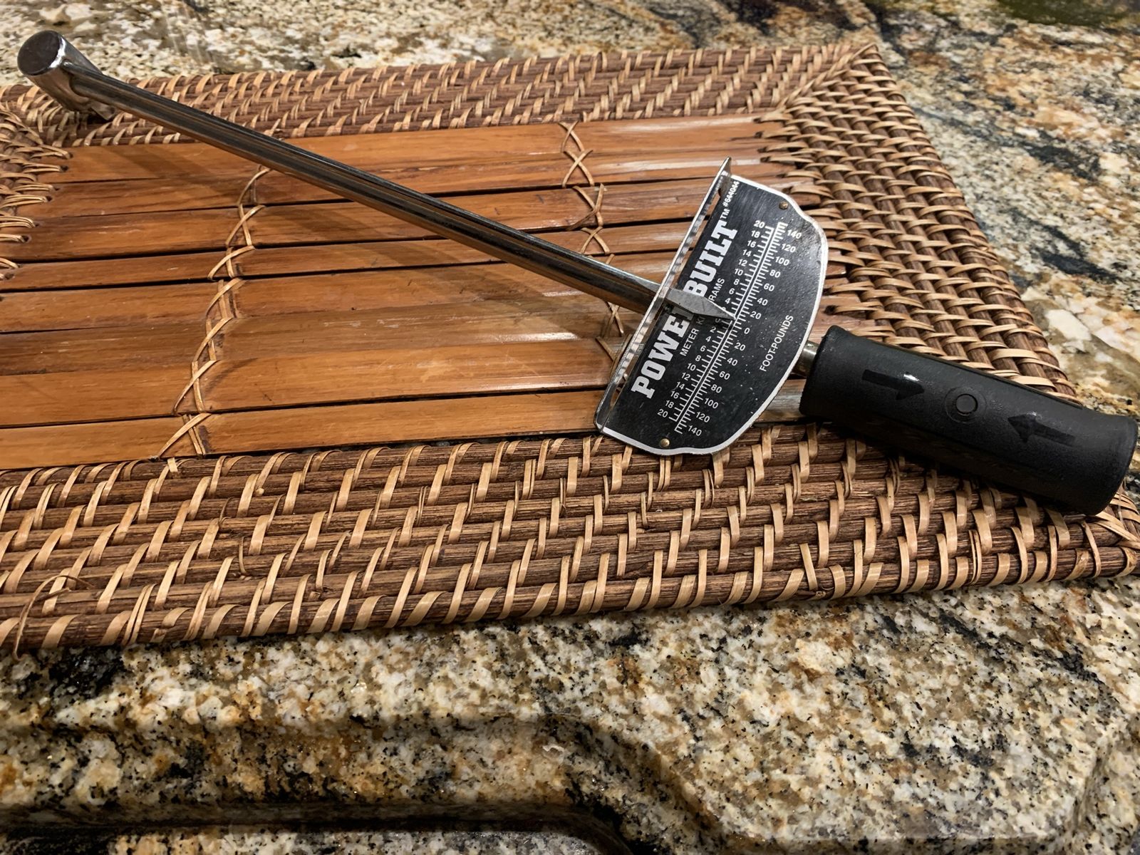 Vintage Powerbuilt Needle Torque Wrench