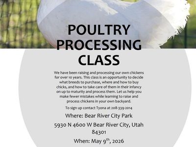 Poultry Processing Class