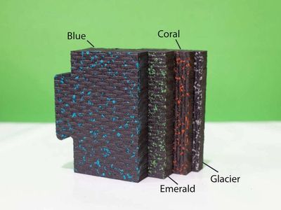 Professional interlocking rubber flooring for Fitness Centers, Gyms, Home Gyms, Horse Stalls, Gymnasiums, and more!