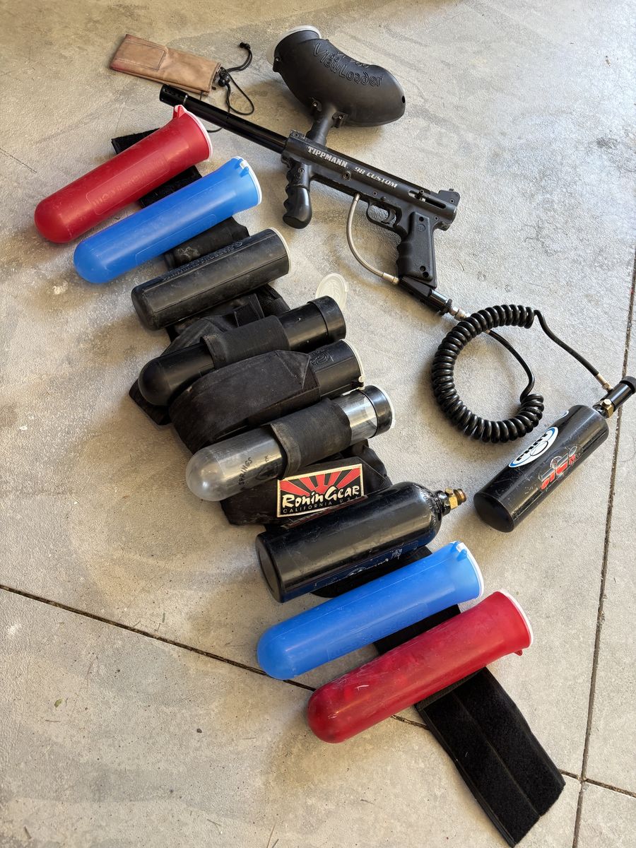 Paintball Bundle Tippmann 98 Custom