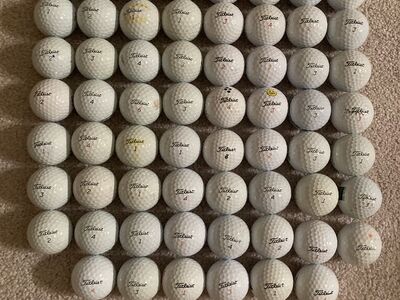 70 Titleist Golf Balls VG-EXC $35