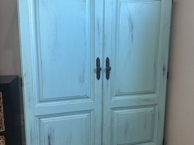 Wooden computer/TV Armoire