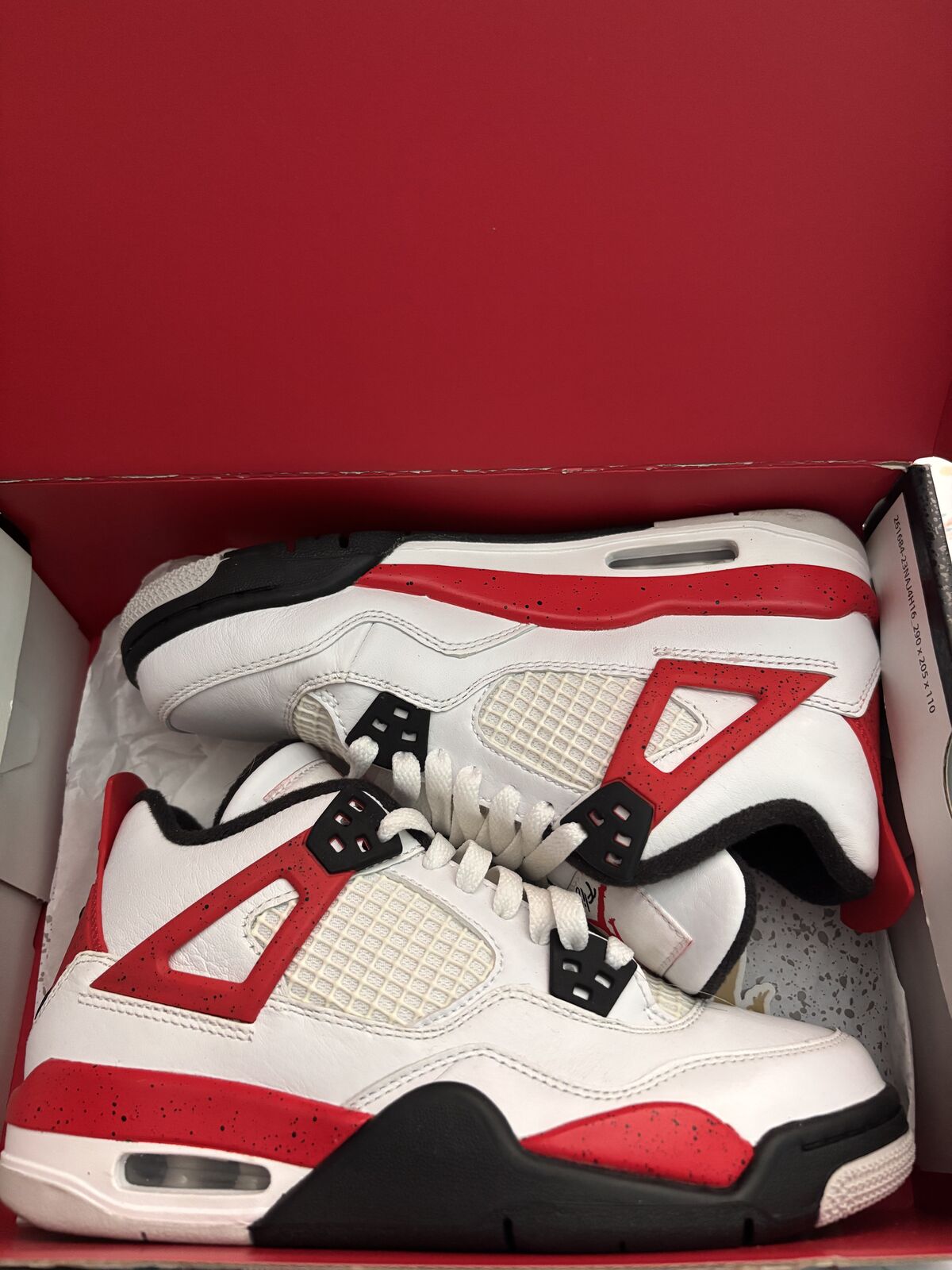 Red Cement Jordan 4s