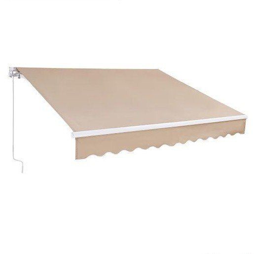 Vevor VEVOR Manual Retractable Awning, 10 x 8 ft Outdoor Patio