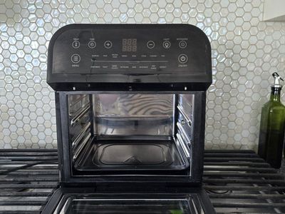 Digital Air Fryer Oven with Rotisserie and Accessories
