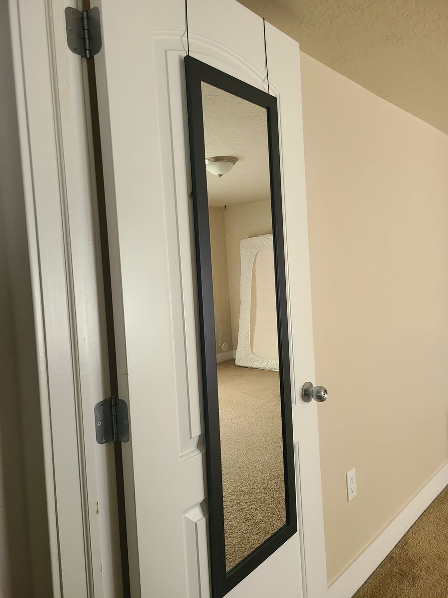 Over the door mirror