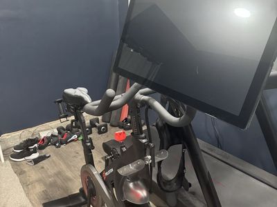 Peloton Bike with Swivel Screen - Used Spin Bike for Interactive Workouts