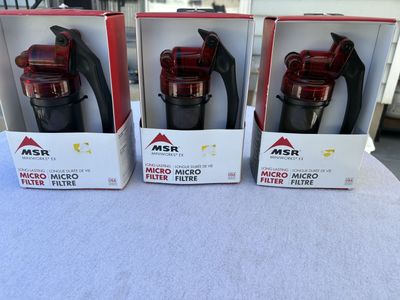 MSR MINIWORKS EX LONG LASTING MICRO FILTER NEW!!