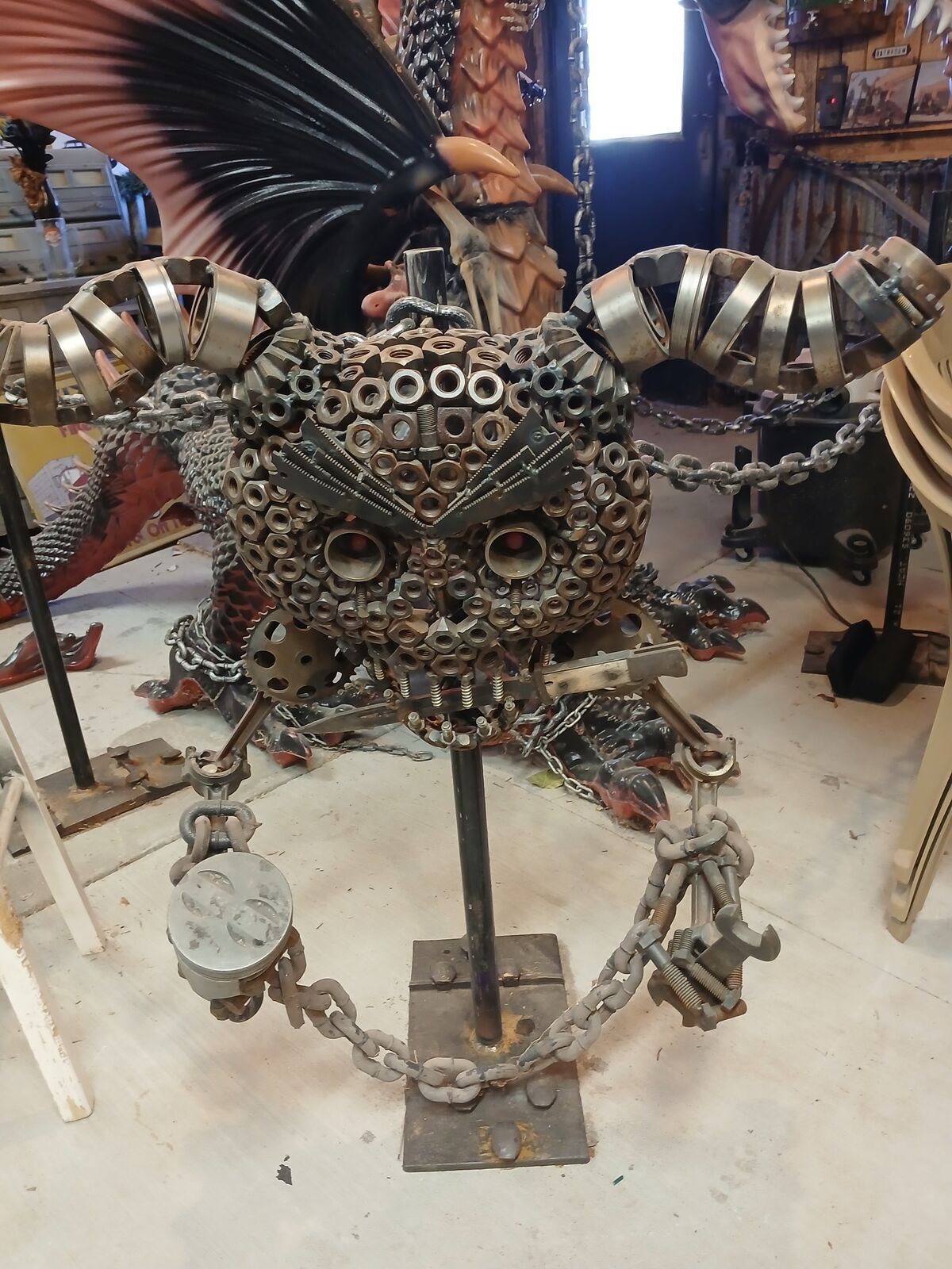 Handmade metal art