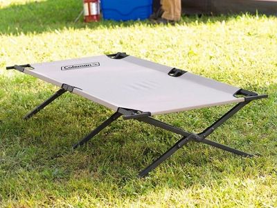 Pair of Coleman Trailhead II Camping Cots - Like New (Used 2x)