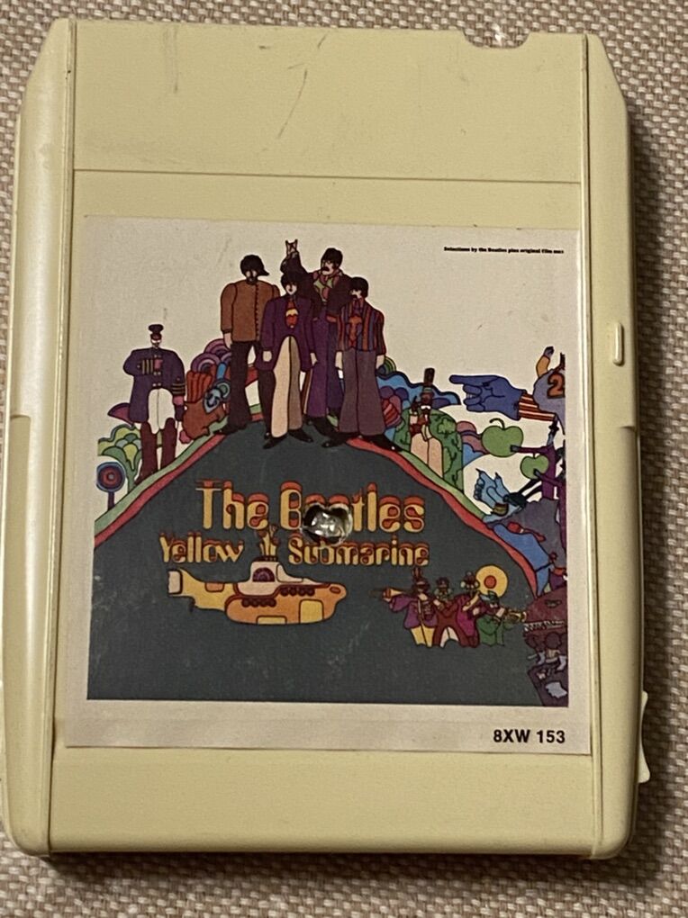 Restored Beatles Yellow Submarine 8-TrackTape