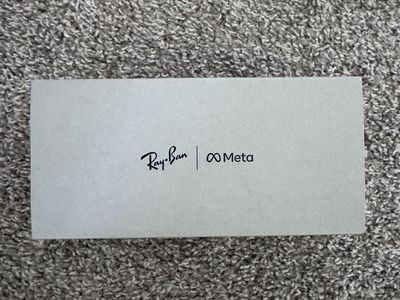 Meta Ray-Ban Smart Glasses - Brand New, Unopened