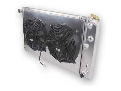 Aluminum Radiator & Fan, For 1970-1988 Chevy Camero - Brand New in Box