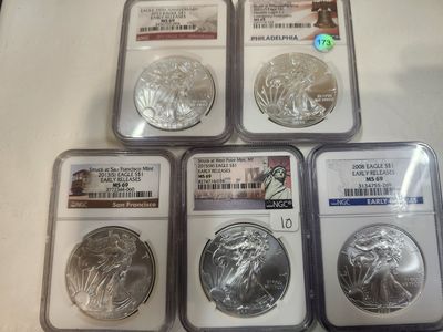 Silver Eagles 1oz