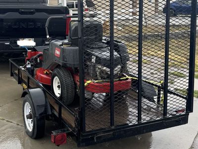Timecutter SS 3200 with trailer