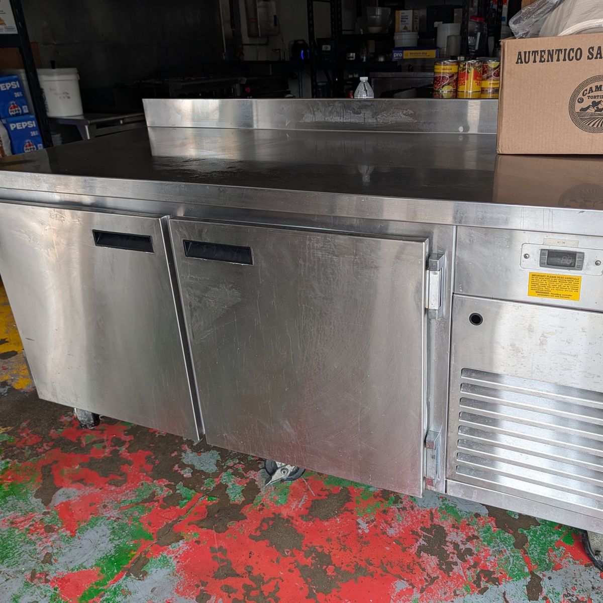 undercounter refrigerators prep table