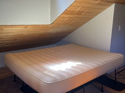 Deluxe Queen Air Mattress With Steel Frame