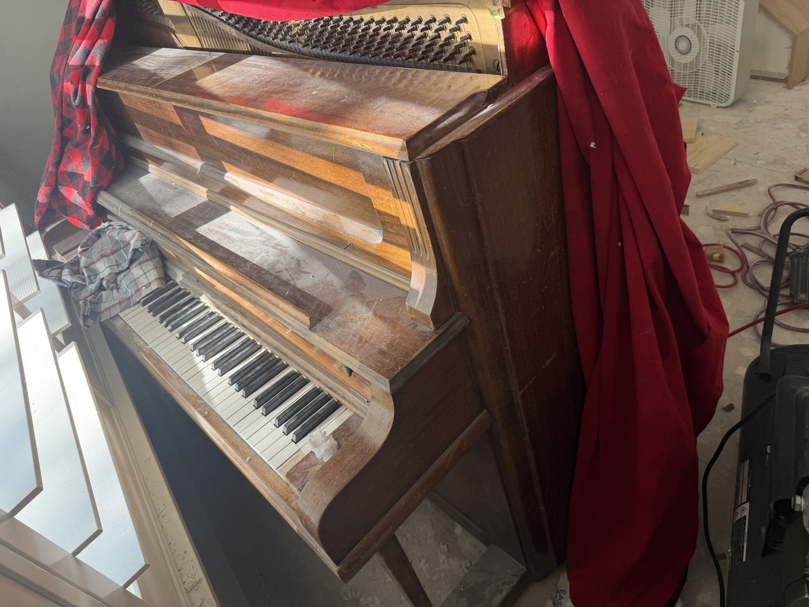 Vintage Upright Piano - works fine