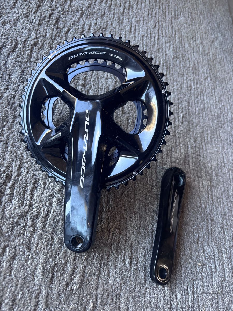 New 165 shimano Dura ace crankset