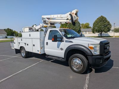 2014 F550 ALTEC AT37G bucket truck