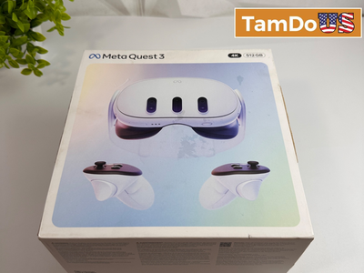 Meta Quest 3 512GB Breakthrough Mixed Reality VR Headset