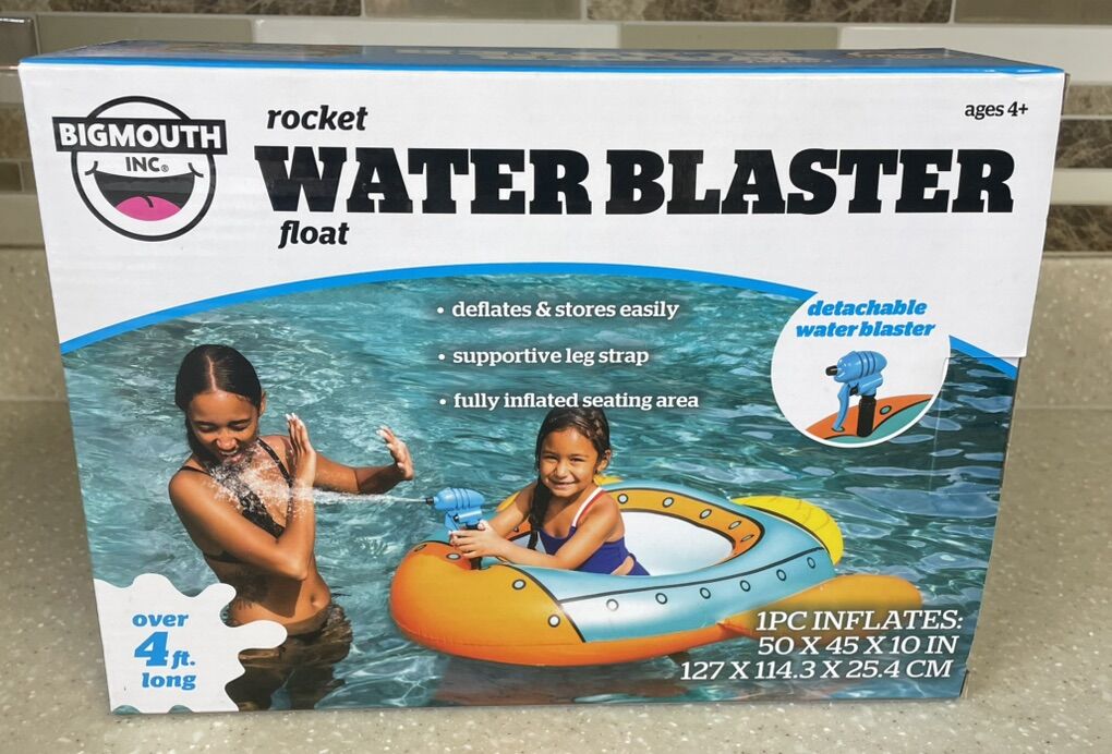 BigMouth Rocket Water Blaster Pool Float