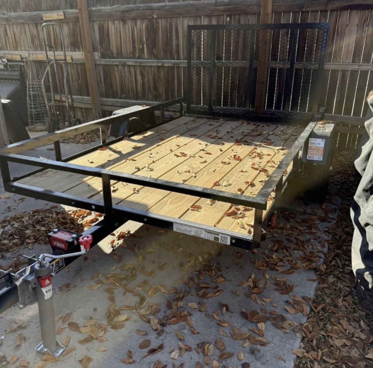 Utility Trailer/Remolque utilitario- FOR RENT