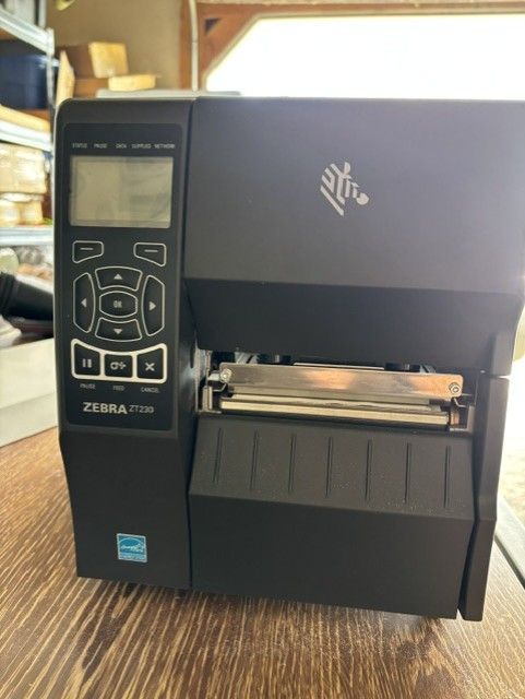 Zebra ZT230 Thermal Industrial Printer 4"| 203 DPI | | USB, Serial, Ethernet | LCD Screen| & Labels