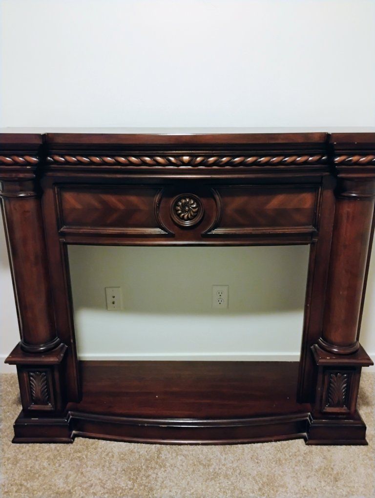 fireplace cabinet