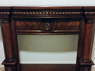 fireplace cabinet