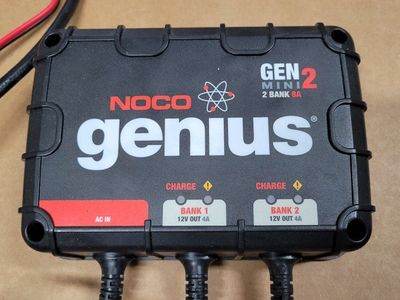 2 Bank Battery Charger