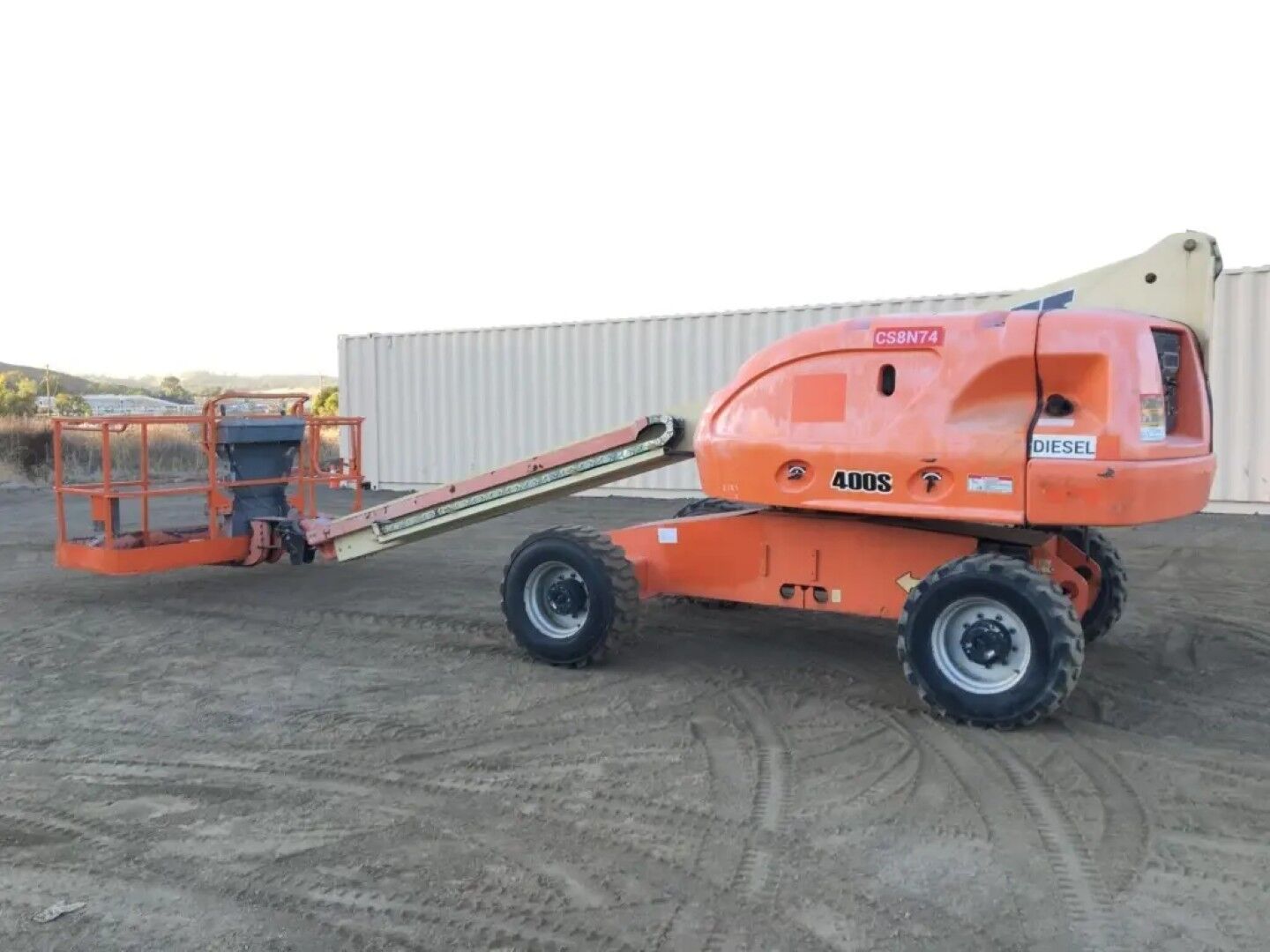 2008 JLG 400S Boom Lift Diesel 4X4 Manlift # 4634